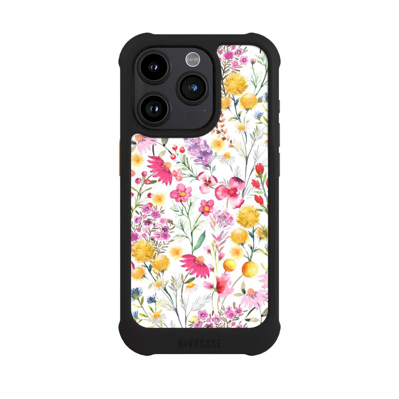 iPhone 15 Pro NIVOmax Botanische Frühlingspflanzen
