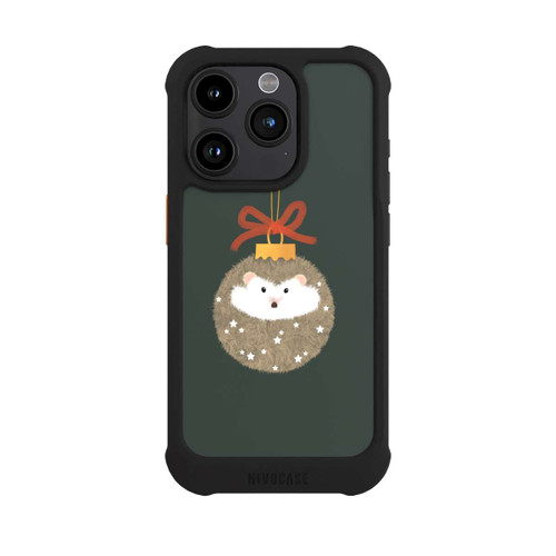 Apple iPhone 15 Pro NIVOmax weihnachtlicher Igel