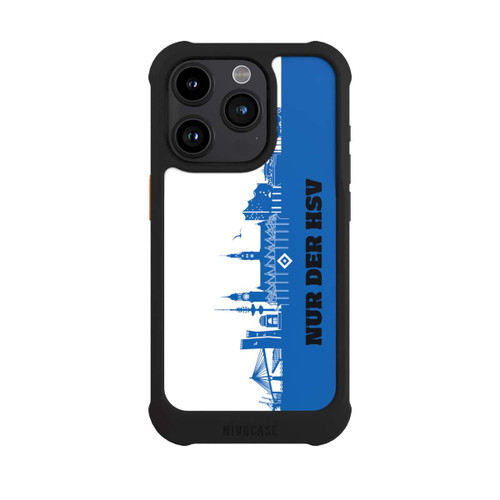 Apple iPhone 15 Pro NIVOmax HSV Skyline Blau Weiß