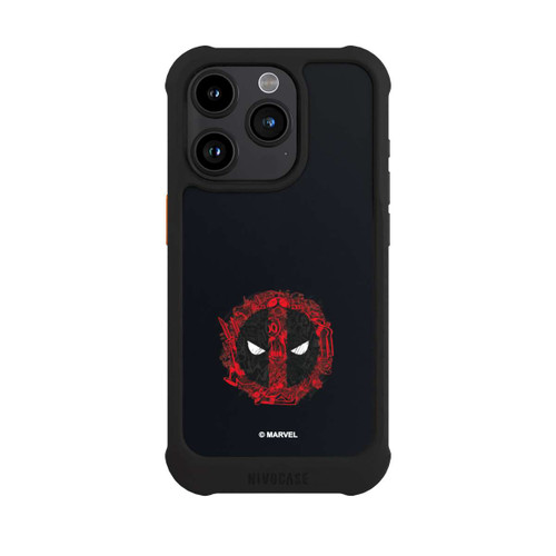 Apple iPhone 15 Pro NIVOmax Deadpool Logo