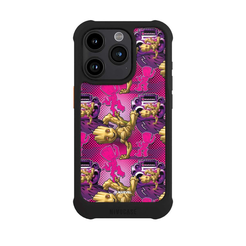 iPhone 15 Pro NIVOmax I am Groot Pattern