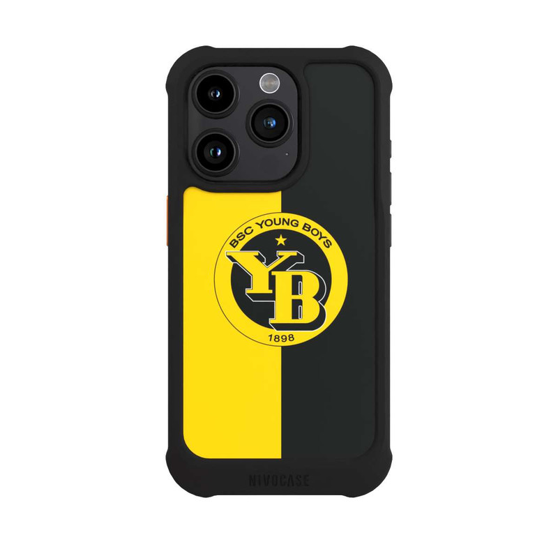 iPhone 15 Pro NIVOmax BSC YB Gelb Schwarz