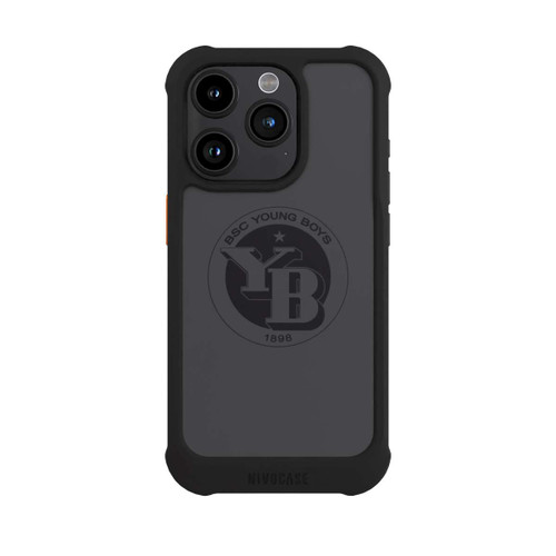 Apple iPhone 15 Pro NIVOmax BSC YB Logo Grau