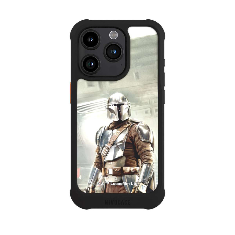 iPhone 15 Pro NIVOmax The Mandalorian Comic Art
