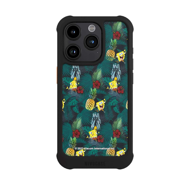 iPhone 15 Pro NIVOmax Spongebob Pineapple Pattern