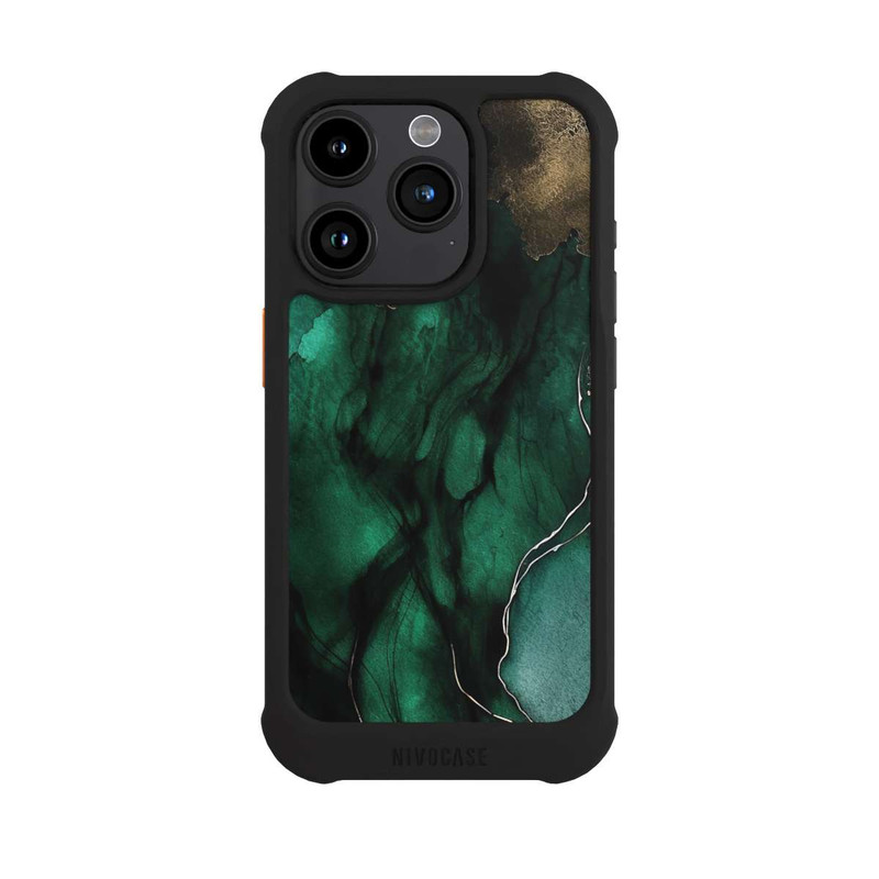 iPhone 15 Pro NIVOmax Green Gold