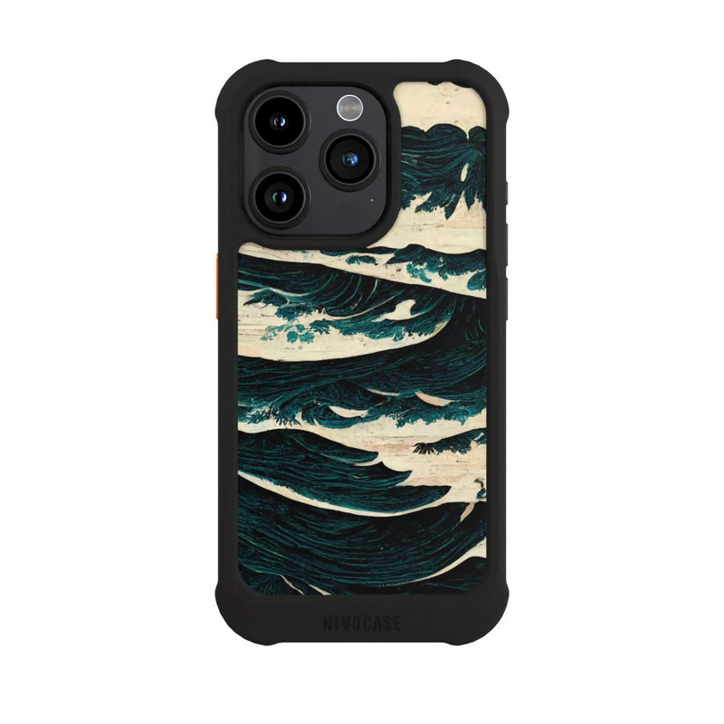 iPhone 15 Pro NIVOmax Vagues sauvages