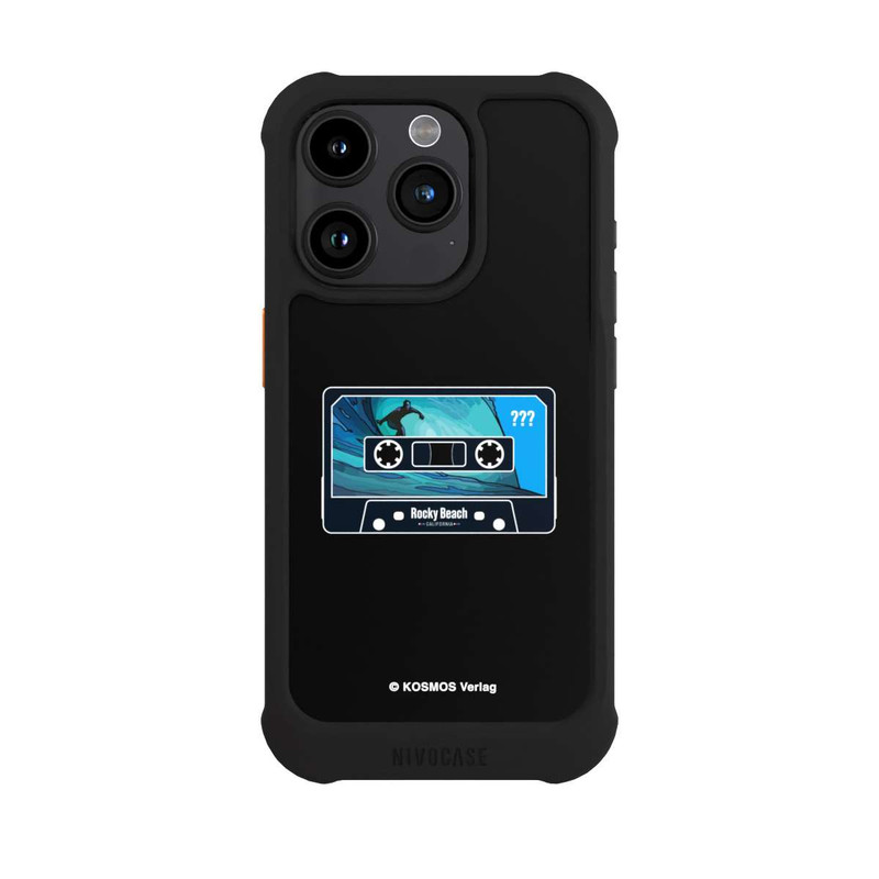 iPhone 15 Pro NIVOmax Rocky Beach Kassette Surfer
