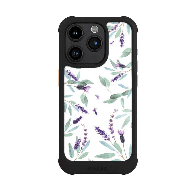 iPhone 15 Pro NIVOmax Lavendelzweige