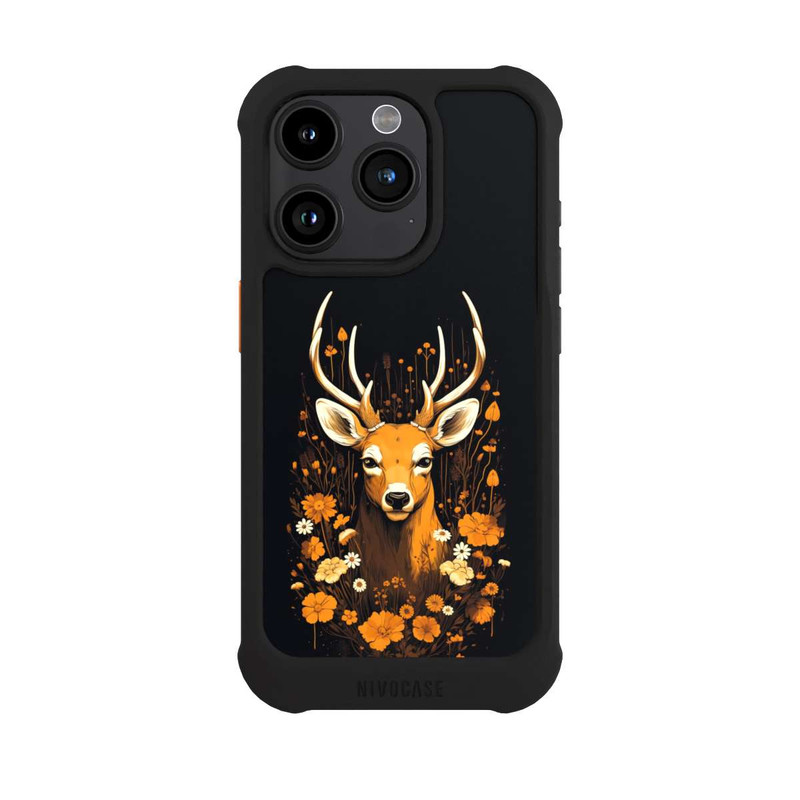 iPhone 15 Pro NIVOmax Deer Flowers Big