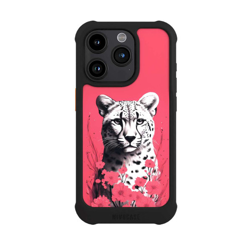 Apple iPhone 15 Pro NIVOmax White Cheetah