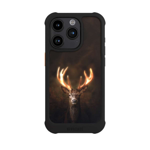 Apple iPhone 15 Pro NIVOmax Stag Golden Antlers 