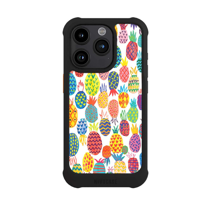 iPhone 15 Pro NIVOmax Cute Pineapples