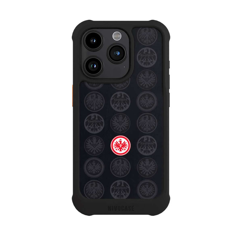 iPhone 15 Pro NIVOmax Eintracht Frankfurt Logo Pattern