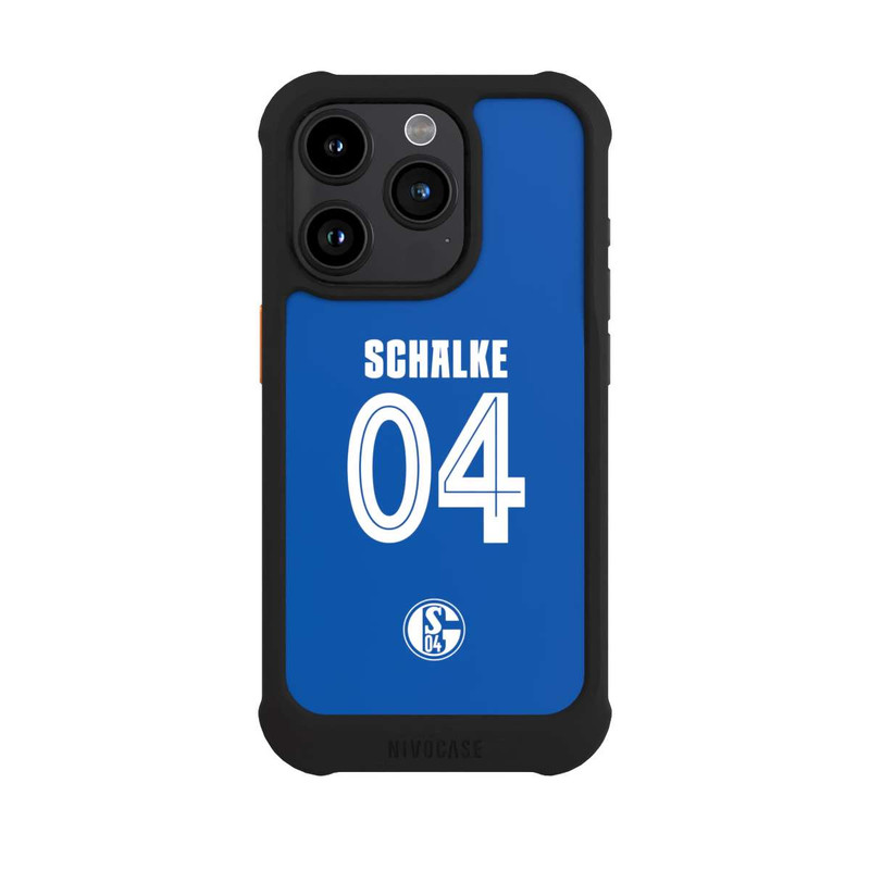 iPhone 15 Pro NIVOmax Schalke 04 Hellblau