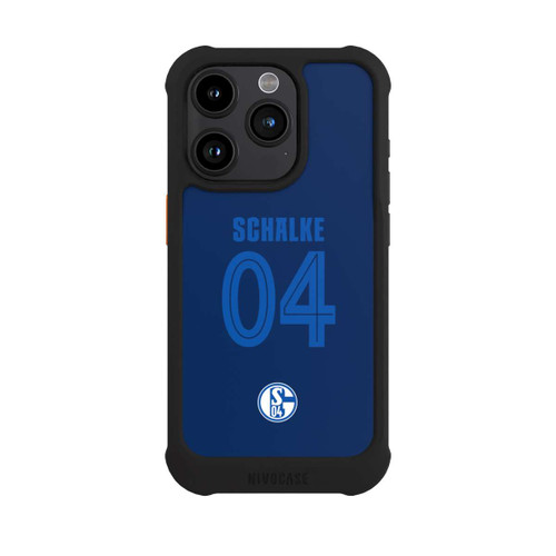 Apple iPhone 15 Pro NIVOmax Schalke 04 Dunkelblau
