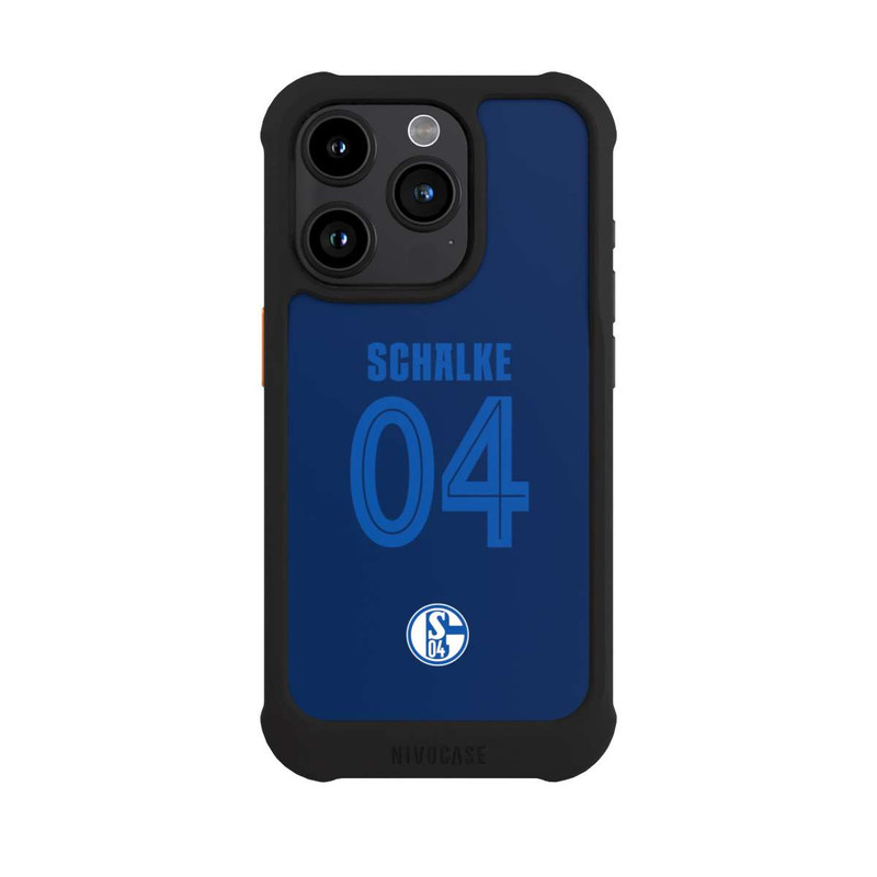 iPhone 15 Pro NIVOmax Schalke 04 Dunkelblau