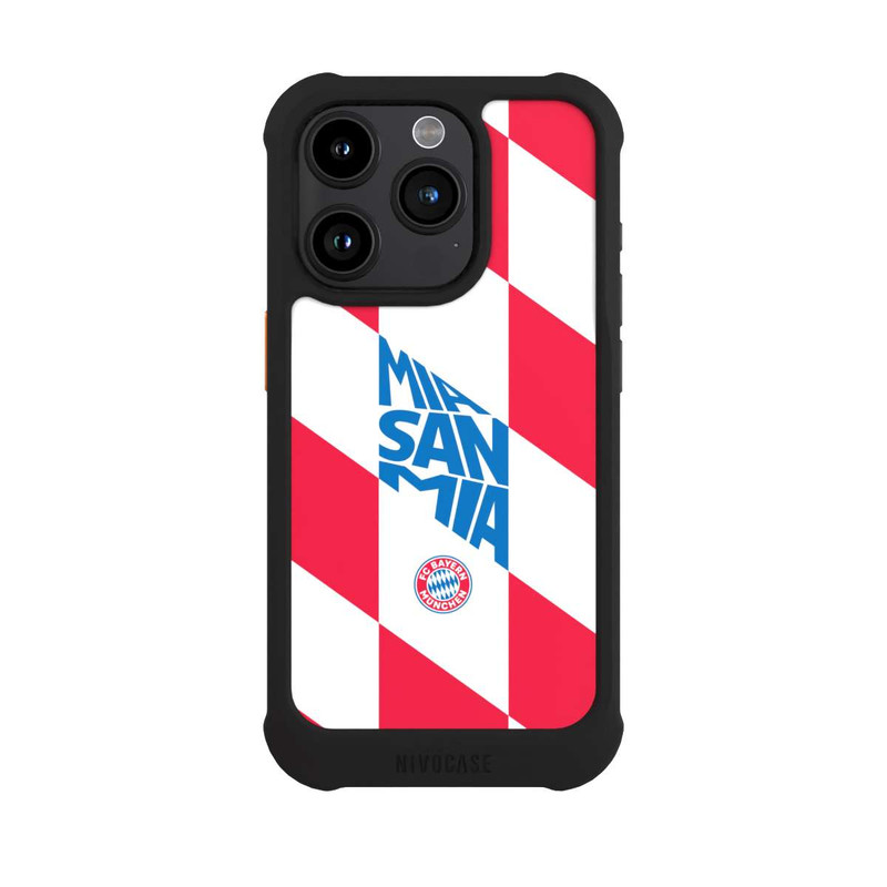 iPhone 15 Pro NIVOmax FCB Mia San Mia Rauten