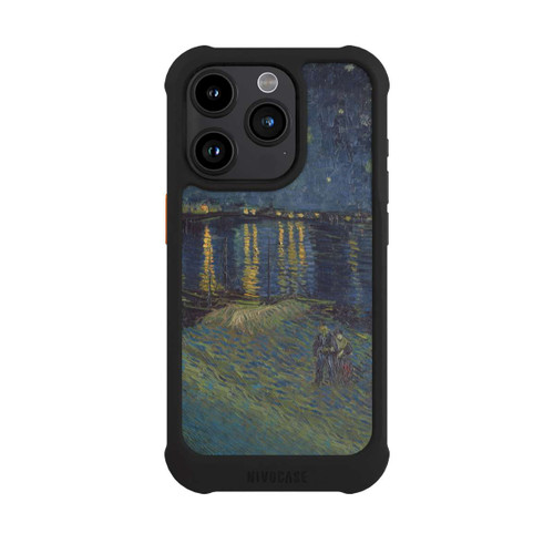 Apple iPhone 15 Pro NIVOmax Die Sternennacht by Vincent van Gogh