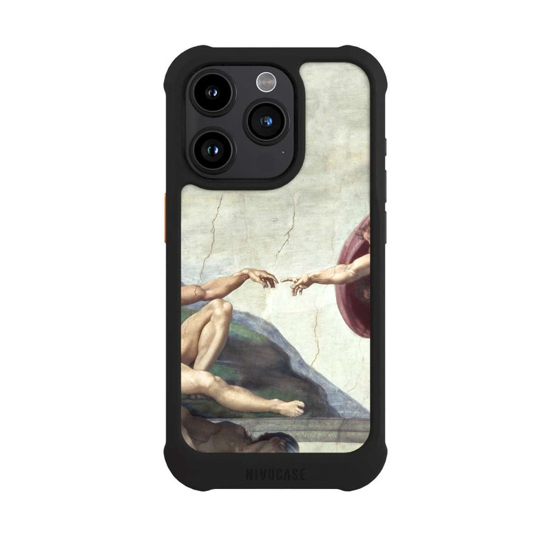 iPhone 15 Pro NIVOmax The Creation of Adam-Michelangelo (Buonarroti)