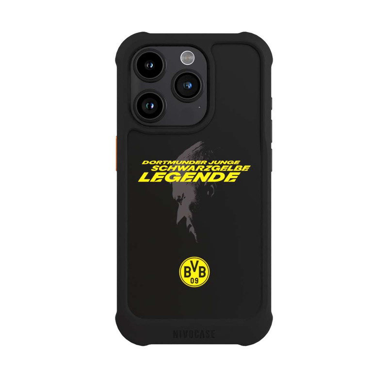 iPhone 15 Pro NIVOmax Danke Marco Schwarzgelbe Legende