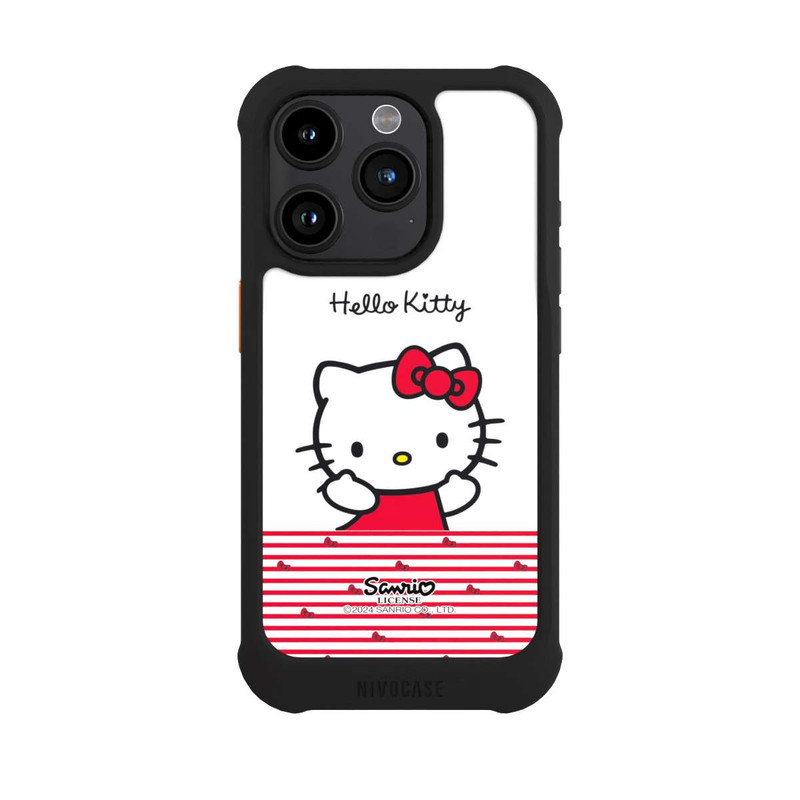iPhone 15 Pro NIVOmax Hello Kitty Schleifen