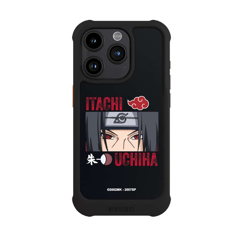 iPhone 15 Pro NIVOmax Itachi Uchiha Close-Up