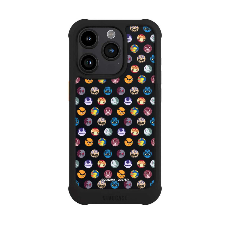 iPhone 15 Pro NIVOmax Bijuu Pattern Black