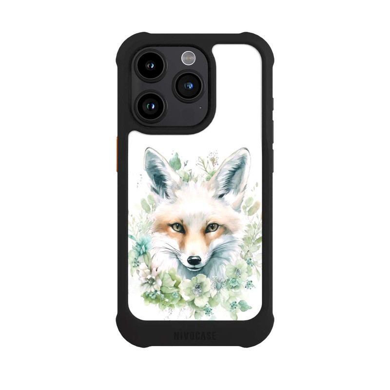 iPhone 15 Pro NIVOmax Floral Fox 