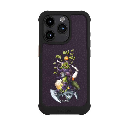 Apple iPhone 15 Pro NIVOmax Green Goblin Pumpkin Bomb