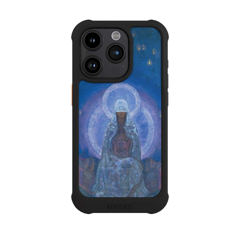 iPhone 15 Pro NIVOmax Mère du Monde by Nicholas Roerich by Nicholas Roerich