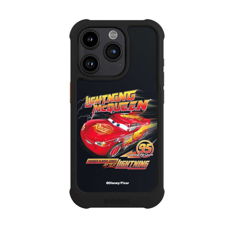 iPhone 15 Pro NIVOmax Cars Lightning McQueen Thunder Always Comes After Lightning