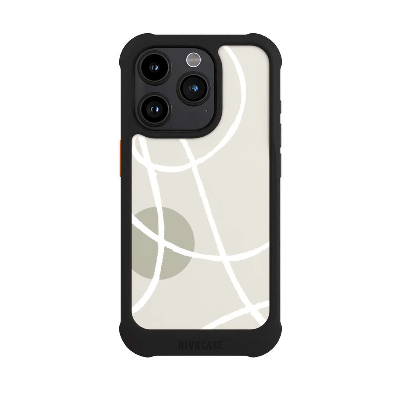 iPhone 15 Pro NIVOmax Laced Up Beige