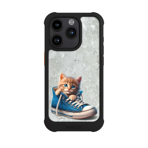 Apple iPhone 15 Pro NIVOmax Cat in A Shoe