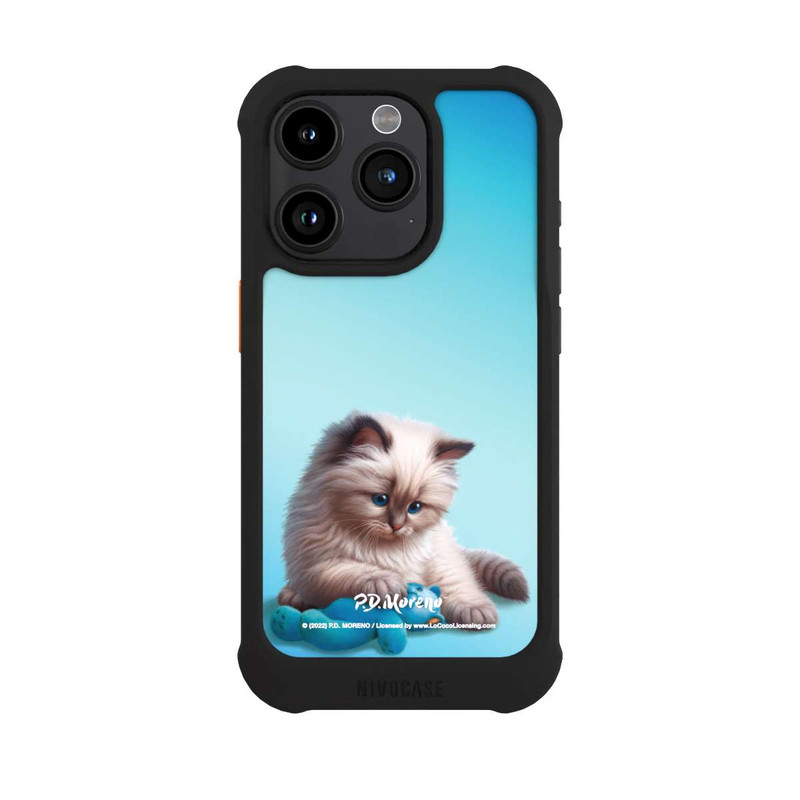 iPhone 15 Pro NIVOmax Cuddling Cat
