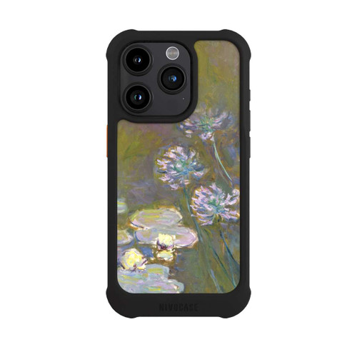 Apple iPhone 15 Pro NIVOmax Waterlilies and Agapanthus