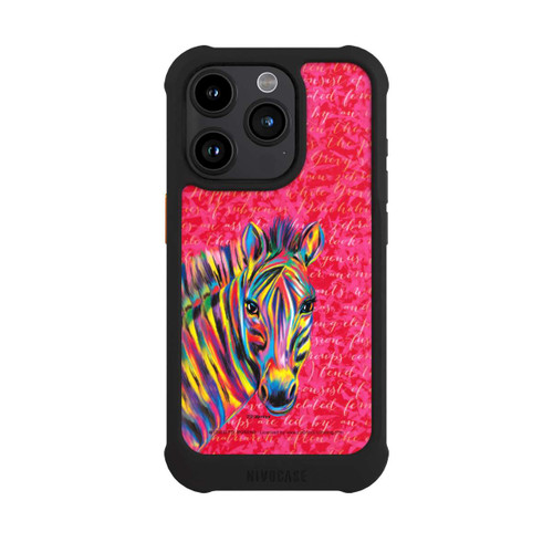 Apple iPhone 15 Pro NIVOmax Zebra bunt