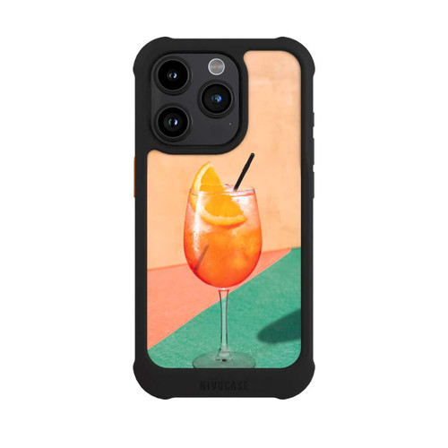 Apple iPhone 15 Pro NIVOmax Cocktail Orange Green