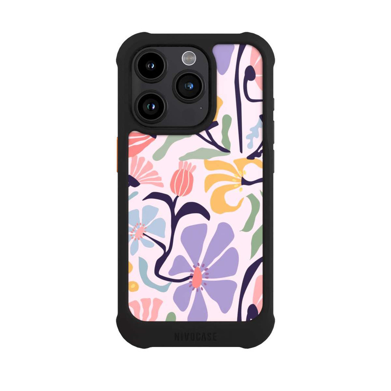 iPhone 15 Pro NIVOmax Flower Market Ibiza Pink