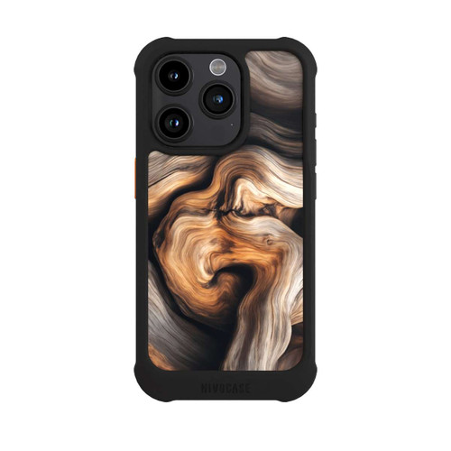 Apple iPhone 15 Pro NIVOmax Rustic Wood