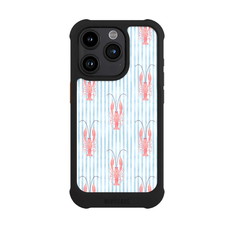 iPhone 15 Pro NIVOmax Nautical Chic Lobster