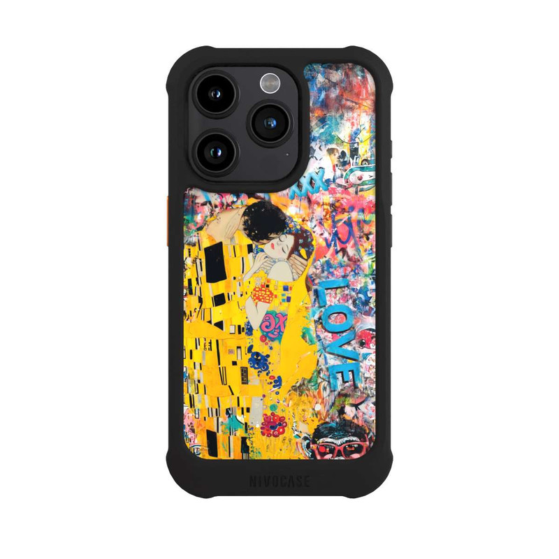 iPhone 15 Pro NIVOmax Graffiti Kiss
