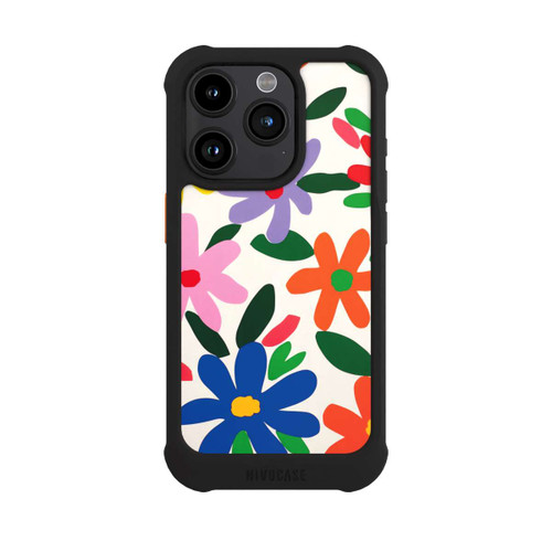 Apple iPhone 15 Pro NIVOmax Sommerblüten Illustration