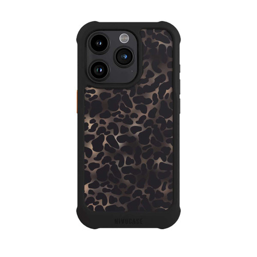Apple iPhone 15 Pro NIVOmax Leo-Muster dunkel