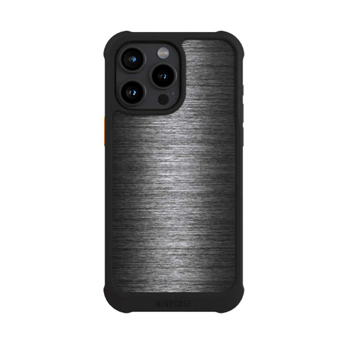 Apple iPhone 15 Pro Max NIVOmax Metal Look - Anthrazit