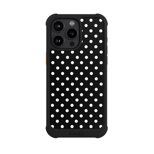 Apple iPhone 15 Pro Max NIVOmax Confettis blancs sur fond noir
