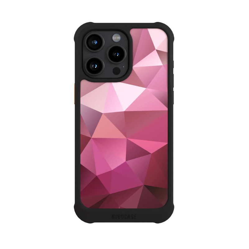 iPhone 15 Pro Max NIVOmax Cristaux Rose