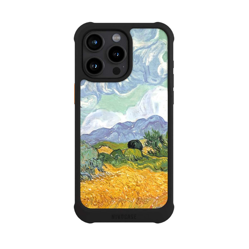 iPhone 15 Pro Max NIVOmax Wheatfield with Cypresses