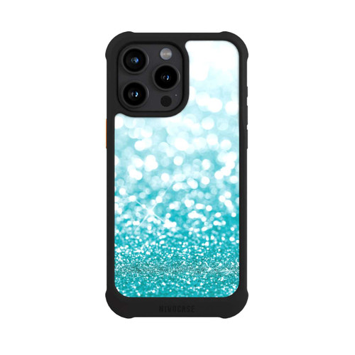 Apple iPhone 15 Pro Max NIVOmax Pluie de Paillettes Pétroles Look