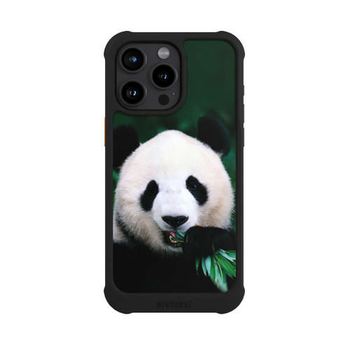Apple iPhone 15 Pro Max NIVOmax Panda mit Bambus